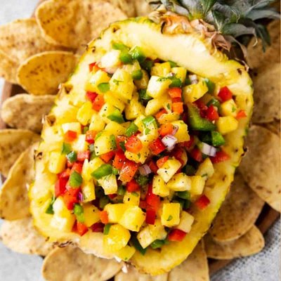 Pineapple Salsa & Chips